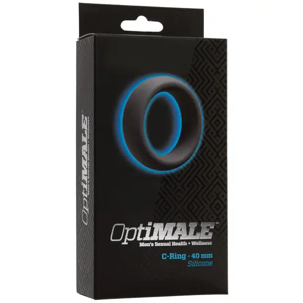 OptiMale C Ring Thick - 40 mm Slate - Penis Enhancement