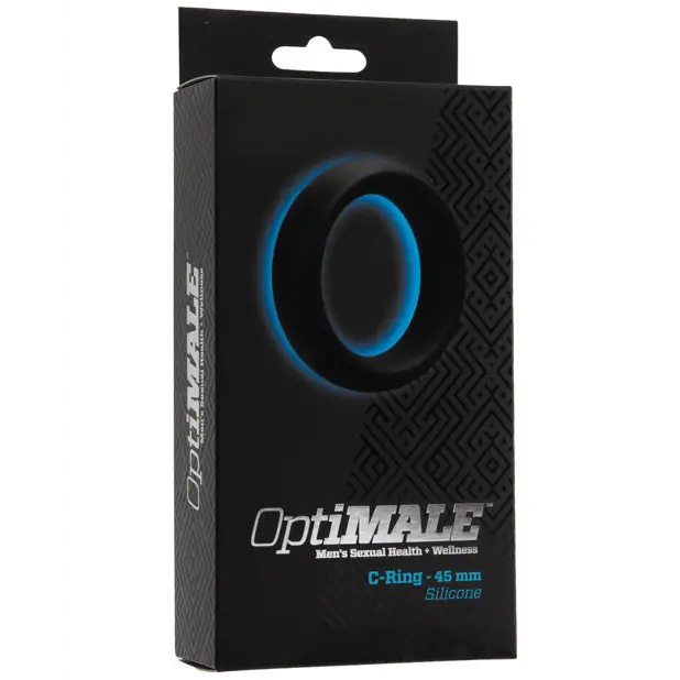 OptiMale C Ring Thick - 45 mm Black - Penis Enhancement