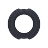 OptiMale FlexiSteel Cock Ring - 35mm Black - Penis Enhancement