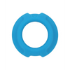 OptiMale FlexiSteel Cock Ring - 35mm Blue - Penis Enhancement