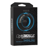 OptiMale FlexiSteel Cock Ring - 43mm Black - Penis Enhancement