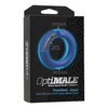 OptiMale FlexiSteel Cock Ring - 43mm Blue - Penis Enhancement
