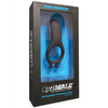 OptiMale Rechargeable Vibrating C Ring - Black - Stimulators