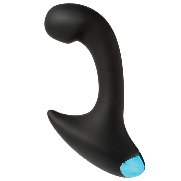 OptiMale Vibrating P Massager w/Wireless Remote - Black - Anal Products