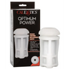 Optimum Power Pulsar Stroker Replacement Sleeve - White - Penis Enhancement