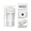 Optimum Power Pulsar Stroker Replacement Sleeve - White - Penis Enhancement