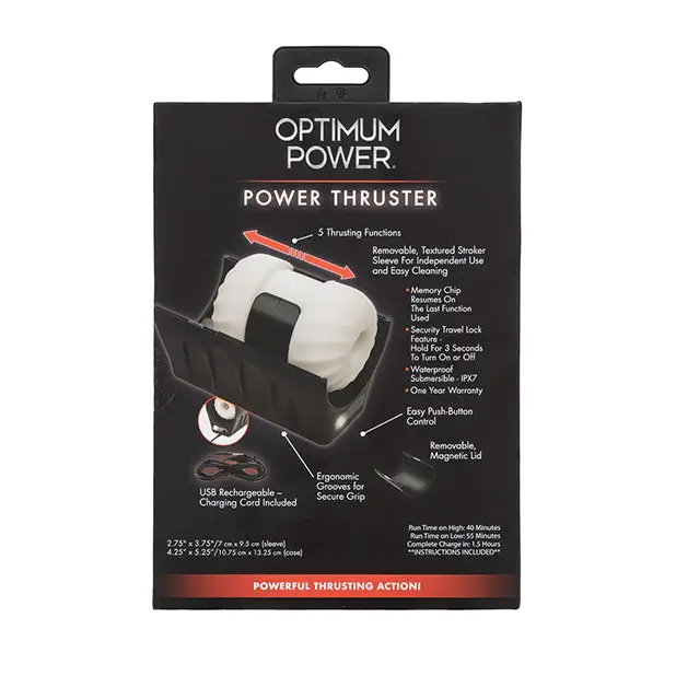 Optimum Power Power Thruster Masturbator - Dolls & Masturbators