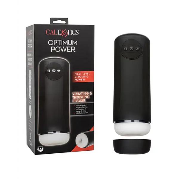 Optimum Power Vibrating & Thruster Stroker - Dolls & Masturbators