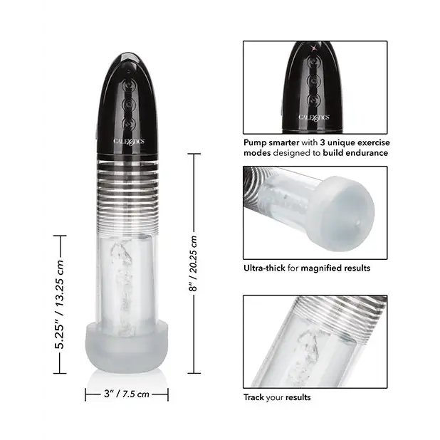 Optimum Series Automatic Smart Pump - Black - Penis Enhancement