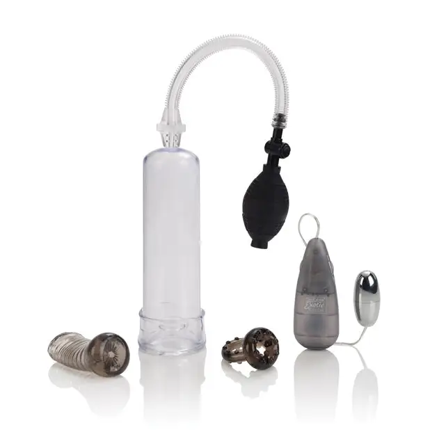 Optimum Series Sta-Hard Erector Set - Clear - Penis Enhancement