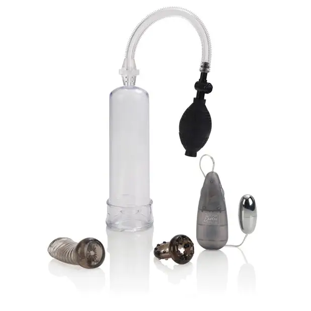Optimum Series Sta-Hard Erector Set - Clear - Penis Enhancement