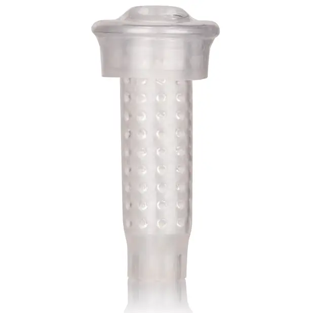 Optimum Series Stroker Pump Sleeve - Mouth Clear - Penis Enhancement