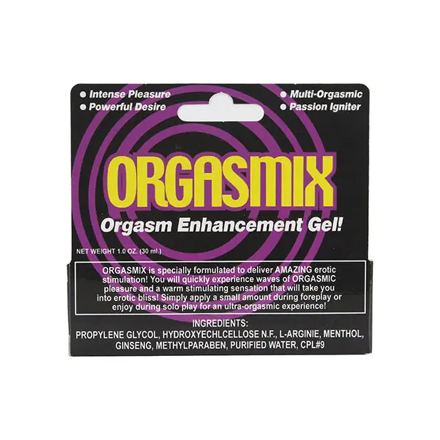 Orgasmix Orgasm Enhancement Gel - 1 oz - Sexual Enhancers
