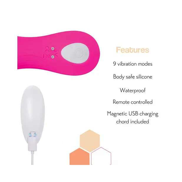 Orgazmic Wearable Clit Panty Vibrator - Pink - Stimulators