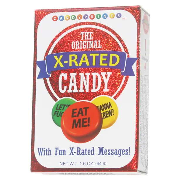 Original X-Rated Candy - 1.6 oz Box - Bachelorette & Party Supplies