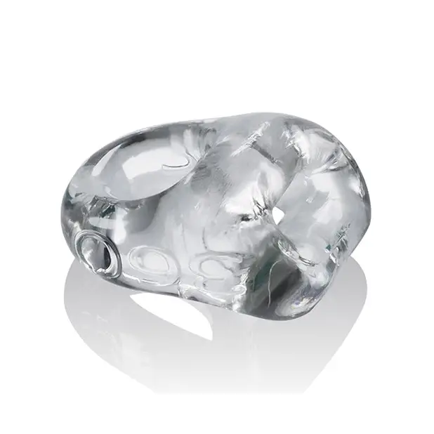 Oxballs 360 Cock Ring & Ballsling - Clear - Gay & Lesbian Products
