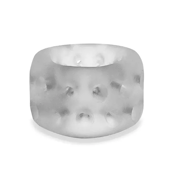Oxballs Airballs Air-Lite Ballstretcher - Clear Ice - Gay & Lesbian Products