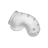 Oxballs Airlock Air-Lite Vented Chastity - Clear Ice - Bondage Blindfolds & Restraints