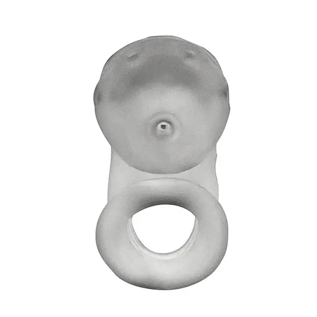 Oxballs Airlock Air-Lite Vented Chastity - Clear Ice - Bondage Blindfolds & Restraints