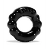 Oxballs Atomic Jock 6-Pack Shaped Cocking - Black - Gay & Lesbian Products