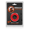 Oxballs Atomic Jock Sprocket Cockring - Red - Gay & Lesbian Products