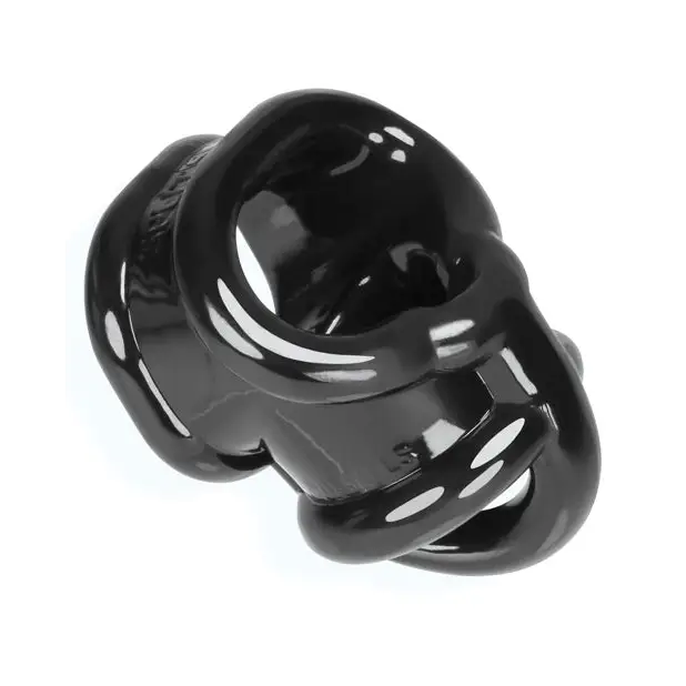 Oxballs Ballsling Ball Split Sling - Black - Gay & Lesbian Products