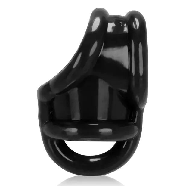 Oxballs Ballsling Ball Split Sling - Black - Gay & Lesbian Products