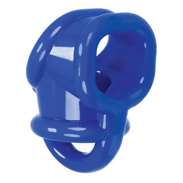 Oxballs Ballsling Ball Split Sling - Police Blue - Gay & Lesbian Products