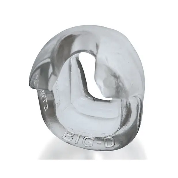 Oxballs BIG D Cockring - Clear - Gay & Lesbian Products