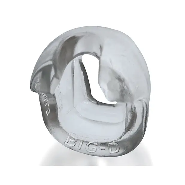 Oxballs BIG D Cockring - Clear - Gay & Lesbian Products