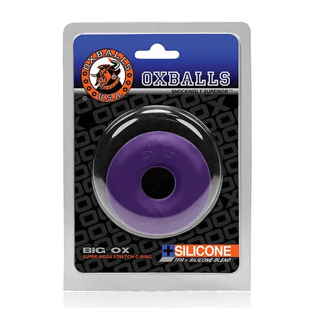 Oxballs Big Ox Cockring - Eggplant Ice - Gay & Lesbian Products