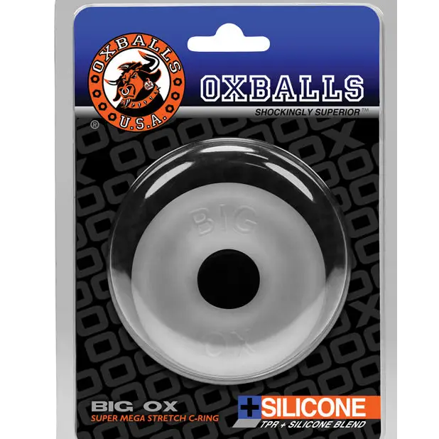 Oxballs Big Ox Cockring - Red Ice - Gay & Lesbian Products
