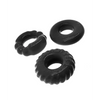 Oxballs Bonemaker 3 Pack Cockring Kit - Black - Gay & Lesbian Products
