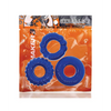 Oxballs Bonemaker 3 Pack Cockring Kit - Pool blue - Gay & Lesbian Products