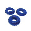 Oxballs Bonemaker 3 Pack Cockring Kit - Pool blue - Gay & Lesbian Products