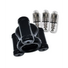 Oxballs Buzz Squeeze Ballstretcher Vibe - Black - Gay & Lesbian Products