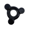 Oxballs Buzz Squeeze Ballstretcher Vibe - Black - Gay & Lesbian Products