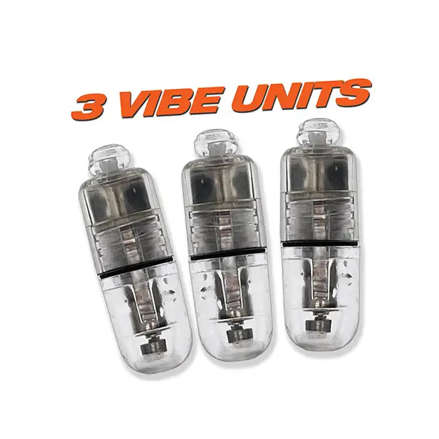 Oxballs Buzz Squeeze Ballstretcher Vibe - Clear - Gay & Lesbian Products