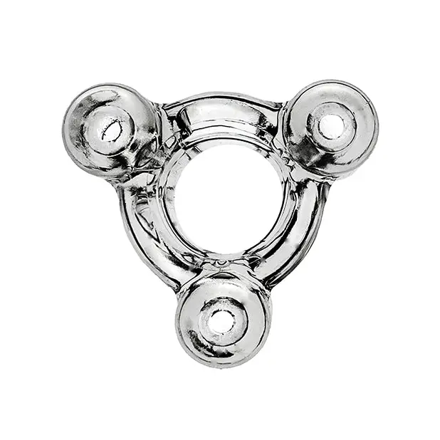 Oxballs Buzz Squeeze Ballstretcher Vibe - Clear - Gay & Lesbian Products