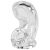 Oxballs Cock Lock Cock Cage - Clear - Bondage Blindfolds & Restraints