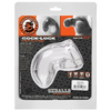 Oxballs Cock Lock Cock Cage - Clear - Bondage Blindfolds & Restraints