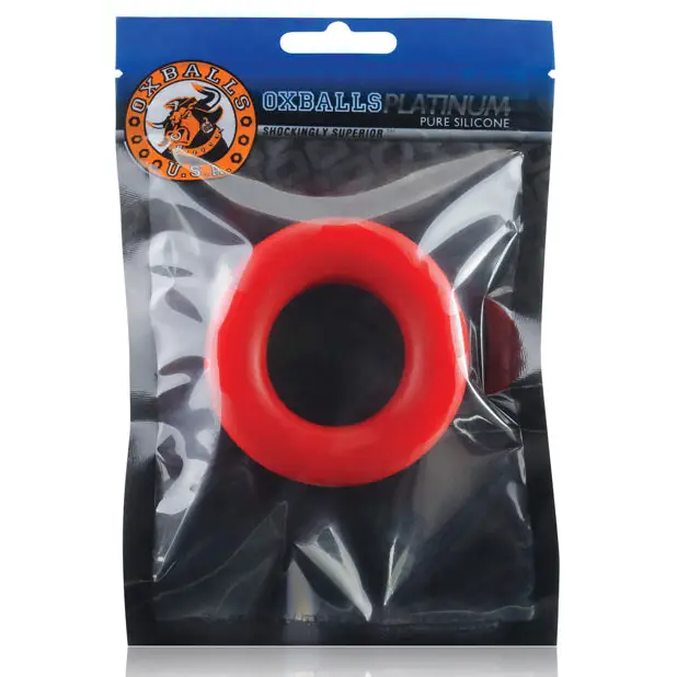 Oxballs Cock-T Cockring - Red - Gay & Lesbian Products