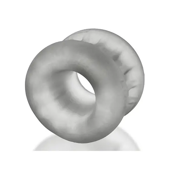 Oxballs Core Grip Squeeze Ball Stretcher - Clear Ice - Penis Enhancement