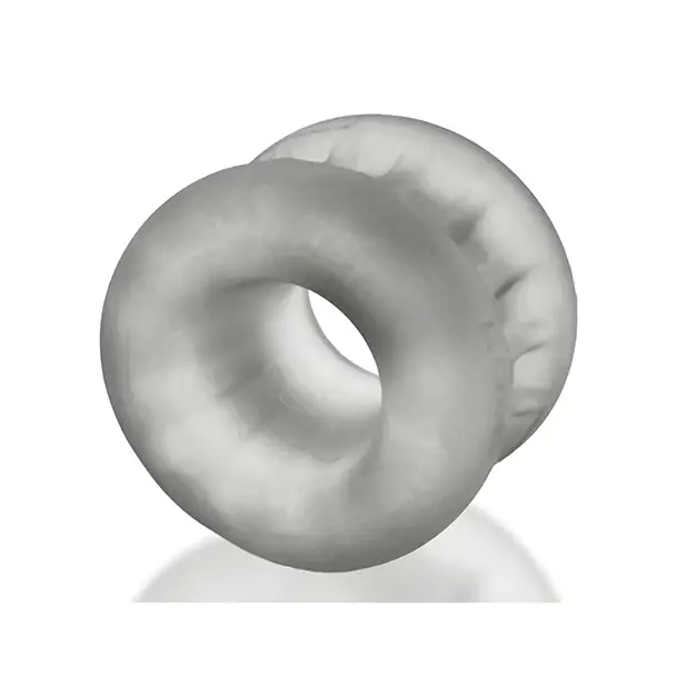 Oxballs Core Grip Squeeze Ball Stretcher - Clear Ice - Penis Enhancement