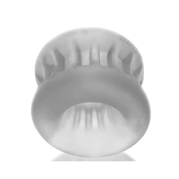 Oxballs Core Grip Squeeze Ball Stretcher - Clear Ice - Penis Enhancement