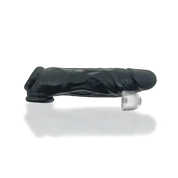 Oxballs Dicker Adjust-Fit Extender - Black Ice - Gay & Lesbian Products