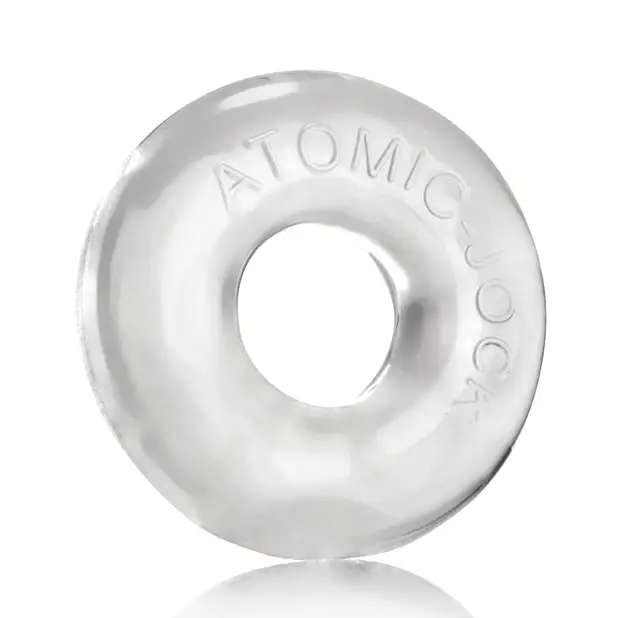 Oxballs DO-NUT-2 Cock Ring - Clear - Gay & Lesbian Products