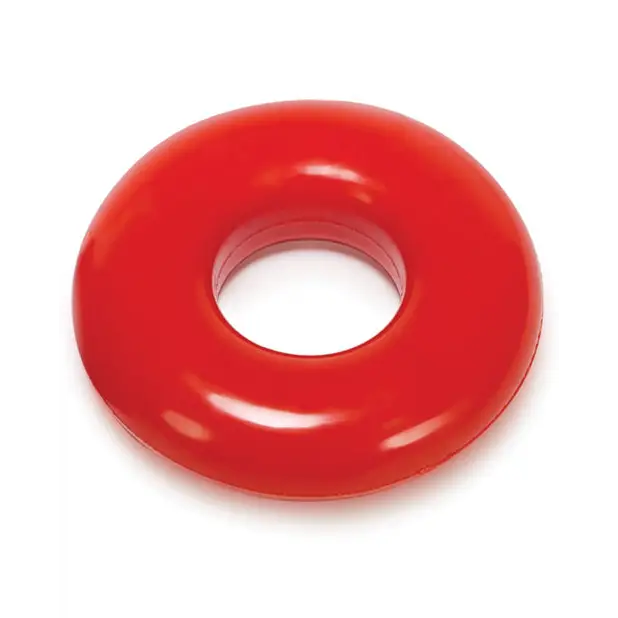 Oxballs DO-NUT-2 Cock Ring - Red - Gay & Lesbian Products