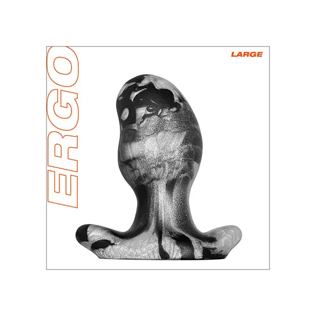Oxballs Ergo Buttplug Large - Platinum Swirl - Gay & Lesbian Products