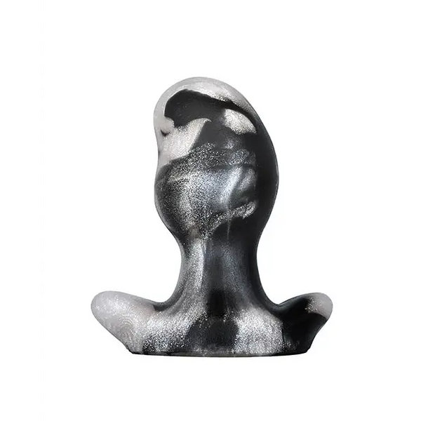 Oxballs Ergo Buttplug Medium - Platinum Swirl - Gay & Lesbian Products